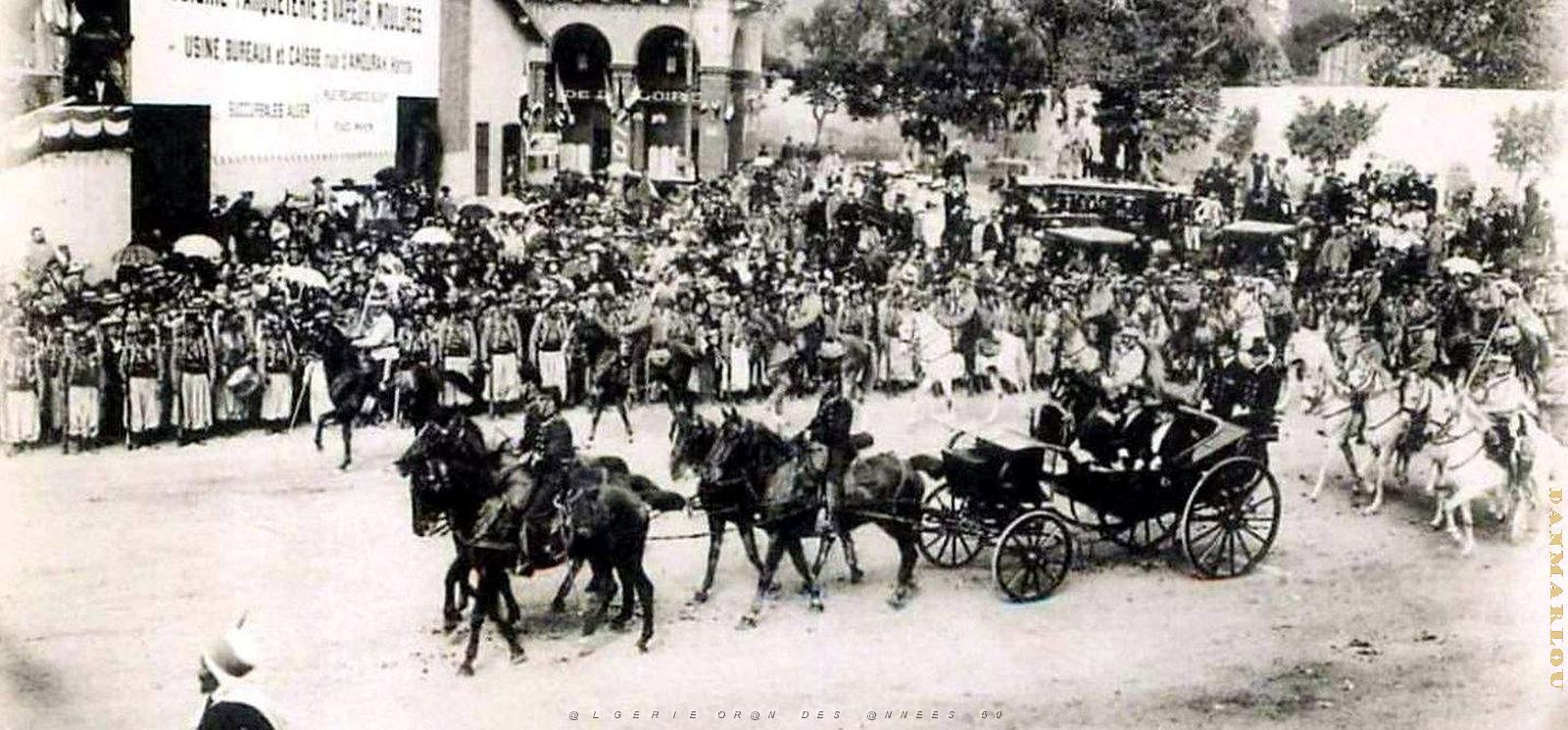2690- Alger - Voyage du President Loubet - Champ de Manoeuvres2 - 1903.jpg